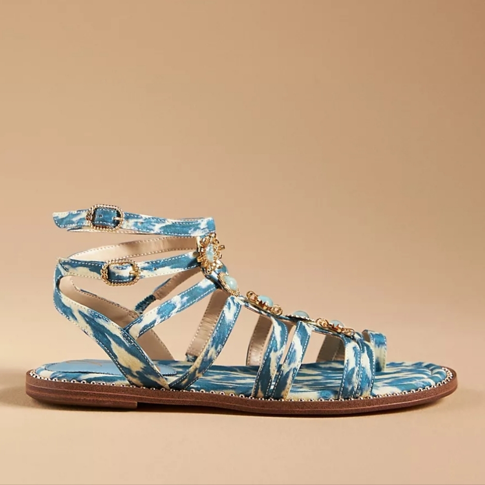 Sam Edelman Tianna Gladiator Sandals - blue